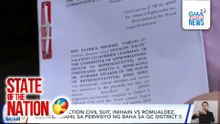 P1-B Class Action Civil Suit, inihain vs Romualdez, Co, atbp. dahil sa perwisyo ng baha sa QC District 5 | SONA