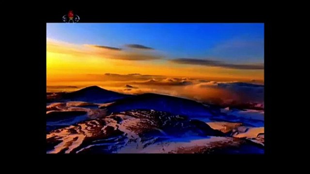Caravana pelos locais de batalha revolucionária da zona do monte Paektu