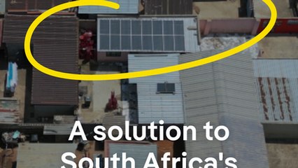 How South Africa seeks to curb energy poverty