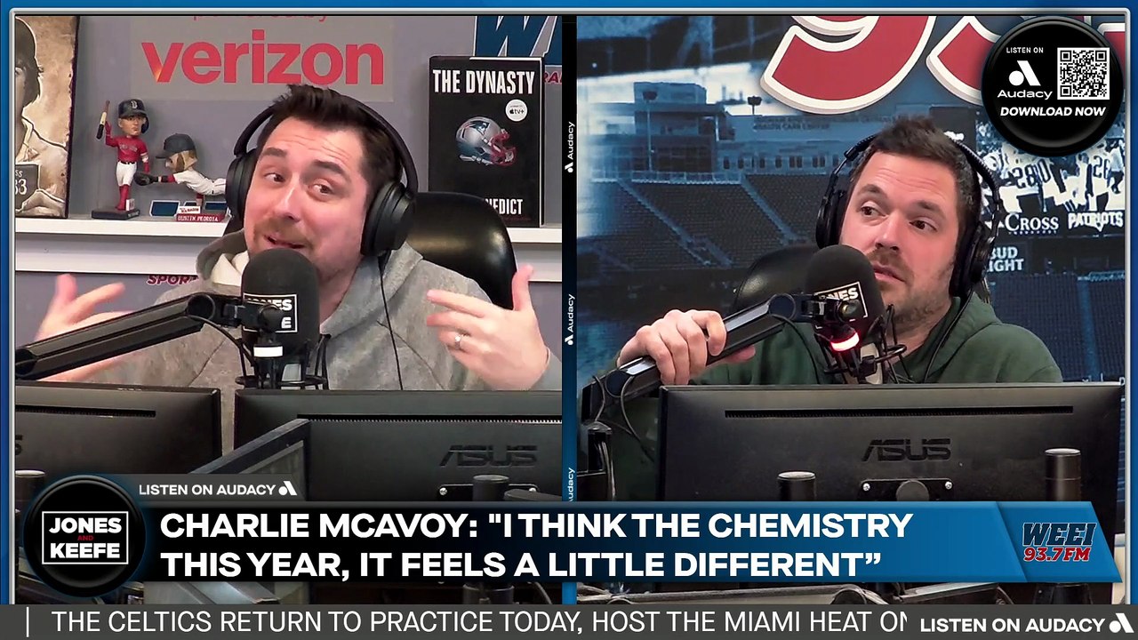 Charlie McAvoy says the Bruins' chemistry this year is 'different.' Why? | Jones & Keefe