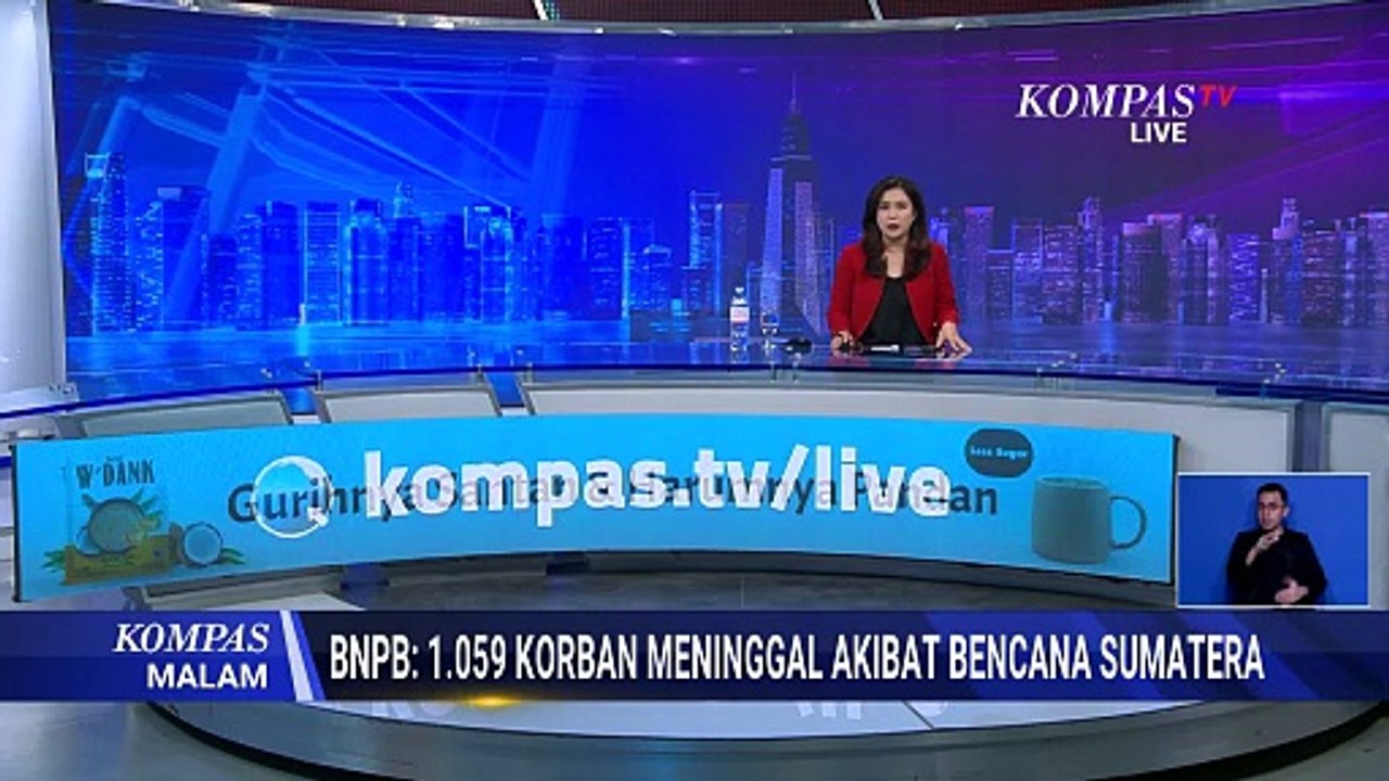 Update BNPB Rabu 17 Desember: 1.059 Korban Meninggal Akibat Bencana Sumatera, 26 Daerah Darurat