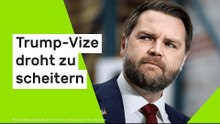 J.D. Vance: Politikexperten geben ernüchternde Prognose - Trump-Vize droht zu scheitern