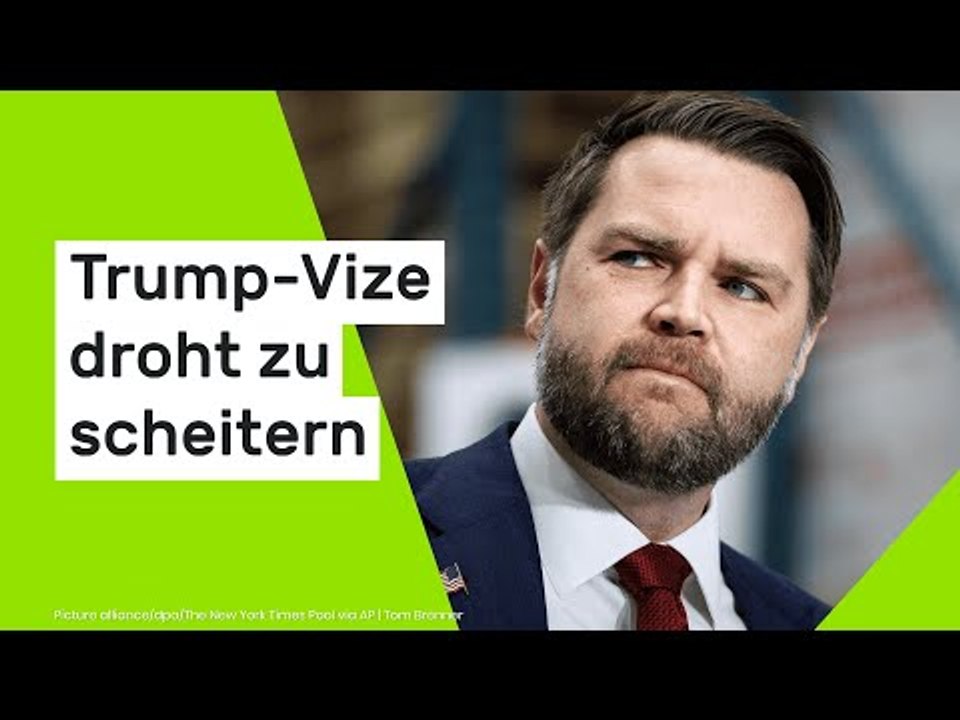 J.D. Vance: Politikexperten geben ernüchternde Prognose - Trump-Vize droht zu scheitern