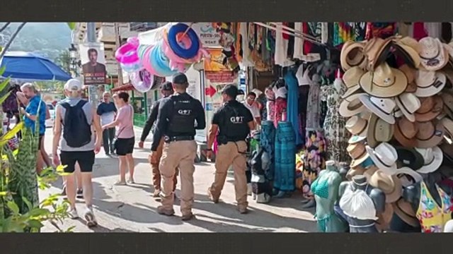 Refuerzan seguridad en bancos y plazas de Puerto Vallarta | CPS Noticias