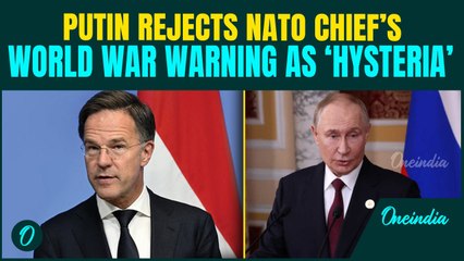 BREAKING: Putin Blasts NATO Chief’s WWII Comparison; Drops Chilling Warning to Zelensky | ‘Hysteria’