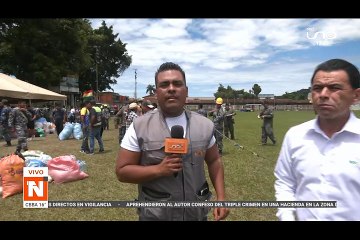 CONTINÚAN LLEVANDO AYUDA A LOS DAMNIFICADOS, PLANIFICAN INCURSIÓN POR TIERRA