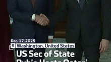 US Sec of State Rubio Hosts Qatari Counterpart in Washington