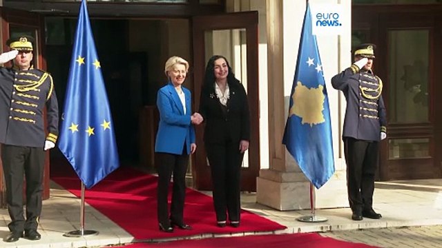 Европа - наша судьба , - заявила Euronews президент Косова Вьоса Османи