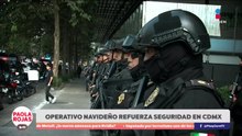 Despliegan 14 mil policías por operativo decembrino en CDMX | DPC con Paola Rojas