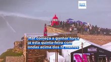 Nunca viu as "Big Waves" da Nazaré? Este fim de semana estão previstas ondas de até 20 metros