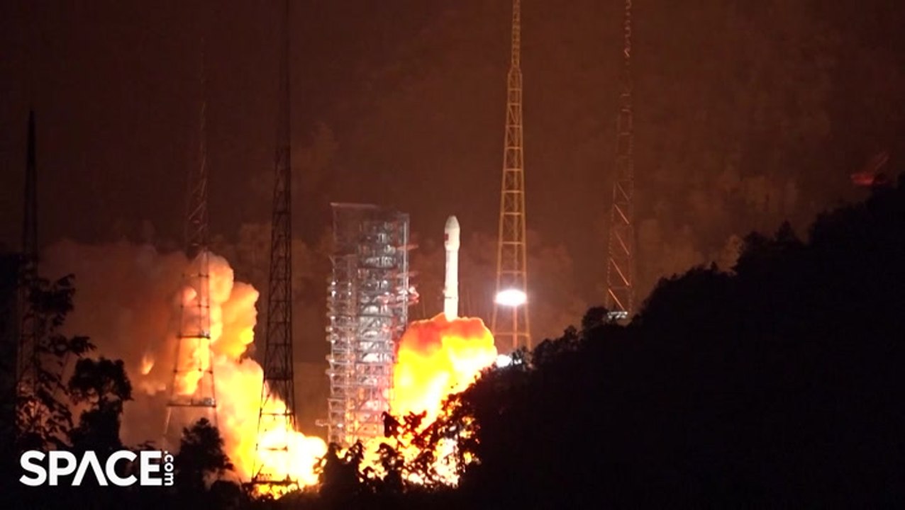 Blastoff! China’s Long March 3B Rocket Launches...