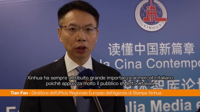 Media, Tian Fan (Xinhua) Linea dedicata a Italia, Italpress nostro partner