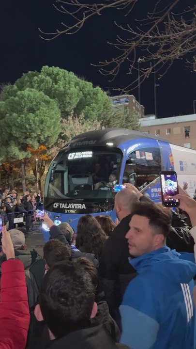 ¡Locura sin precedentes en Talavera! A la espera de la llegada del Madrid