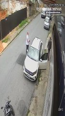 Vídeo mostra momento que policial civil é baleado em BH