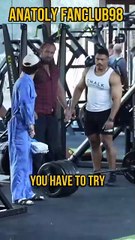 It's just a Mop 🤭#anatoly #fitness #gym