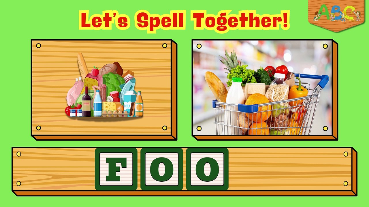 4 Letter Spelling Words for Kids | Learn to Spell Easy Spelling Words for Grade 1