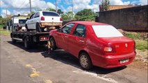 Gol e Siena furtados são recuperados pela Polícia Militar