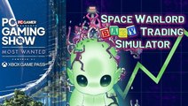 Space Warlord Baby Trading Simulator reveal trailer - PC Gaming Show: Most Wanted 2025