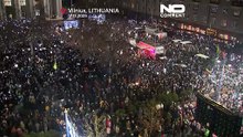 Χιλιάδες διαδηλώνουν στη Λιθουανία κατά των αλλαγών στον νόμο για τη δημόσια ραδιοτηλεόραση