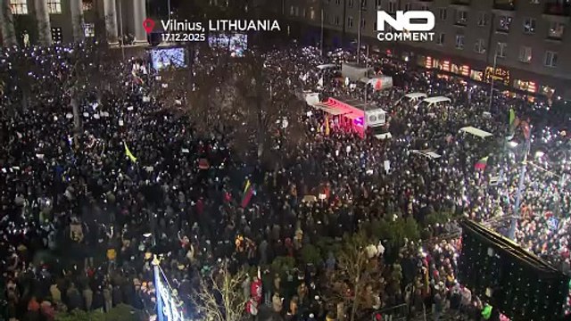 Tausende protestieren in Litauen gegen Änderungen am Gesetz für den öffentlichen Rundfunk