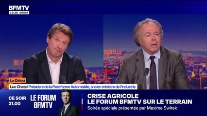 "L'industrie automobile n'a pas attendu l'UE pour décarboner ses véhicules" estime Luc Chatel, ancien ministre de l'Industrie