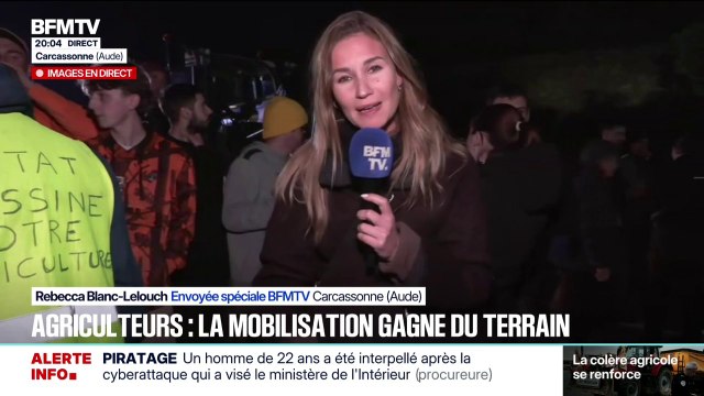 Colère agricole: “On va rester le plus longtemps possible , raconte Loïc Escourrou (JA)