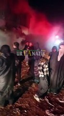 Şanlıurfa’da Büyükbaş Hayvan Çiftliğinde Korkutan Yangın