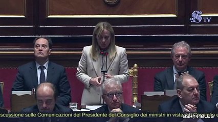 Open Arms, Meloni chiama applauso Senato per Salvini: gioia