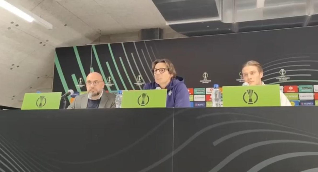 VIDEO VN - Il siparietto di Vanoli e Fagioli in sala stampa