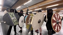 Des cours de combat Viking, un sport insolite qui se pratique près d'Orléans