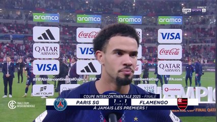 Coupe Intercontinentale - Warren Zaïre-Emery : "On est fiers de nous"