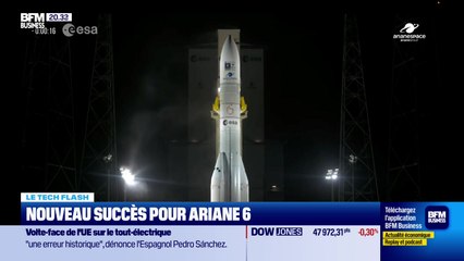 Le Tech Flash : Nouveau succès pour Ariane 6, par Léa Benaim - 17/12