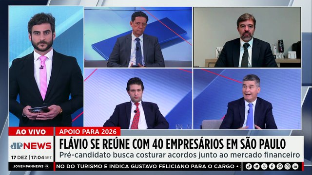 Flávio Bolsonaro se reúne com 40 empresários em SP: “Candidatura tem tudo para ser vitoriosa”
