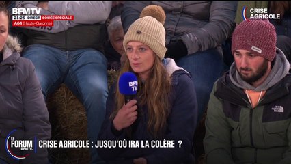 FORUM BFM - "C'était la guerre, on en est ressorti apeuré": Julie, éleveuse, revient sur les heurts entre forces de l'ordre et agriculteurs en Ariège la semaine dernière