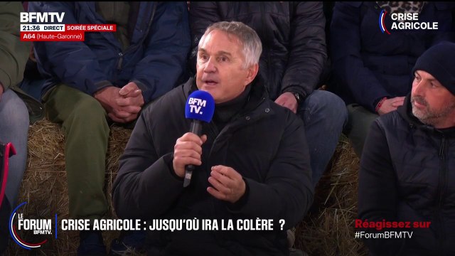 FORUM BFM - Les agriculteurs ont été méprisés estime Patrick Vignal, ancien député Renaissance de l'Hérault