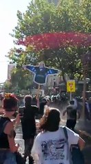 Recrudece la represión en el Congreso. Gentileza Lula González.