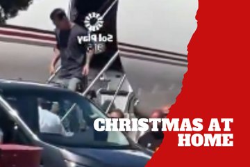 Lionel Messi arrives in Rosario to spend the Christmas holidays at home before returning to Miami