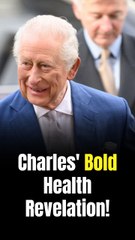 Charles makes 'unusual' move with his health