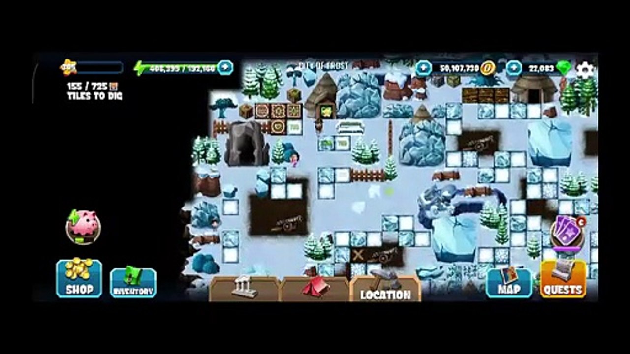 CITY OF FROST, Diggy's Adventure, CHRISTMAS 2025, Tasks of the Story only.