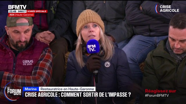 FORUM BFM - Marine, restauratrice, estime que “bien manger est une priorité et non une futilité”