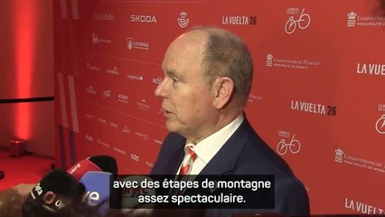 La Vuelta - Prince Albert : "Ça va être un contre la montre très particulier"