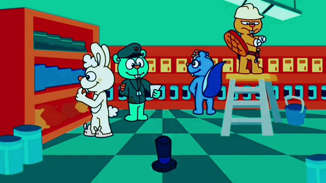 Perú Vaini2005 Lammy Mr. Señor Pickles Disco Bear Nutty Flaky The Mole Petunia Handy Flippy Flipqy Lumpy Cuddles Toothy Fan Made Catástrofe En La Tienda