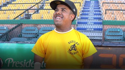 Leo Velasco, el pequeño refuerzo panameño de las Águilas Cibaeñas