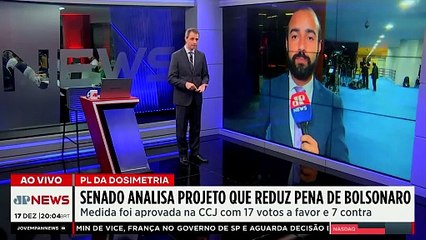 PL da Dosimetria: Senado analisa proposta que reduz pena de Bolsonaro; Dora, Denise e Vilela avaliam