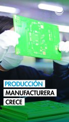 Con menos personal, producción manufacturera repunta 0.3% en octubre