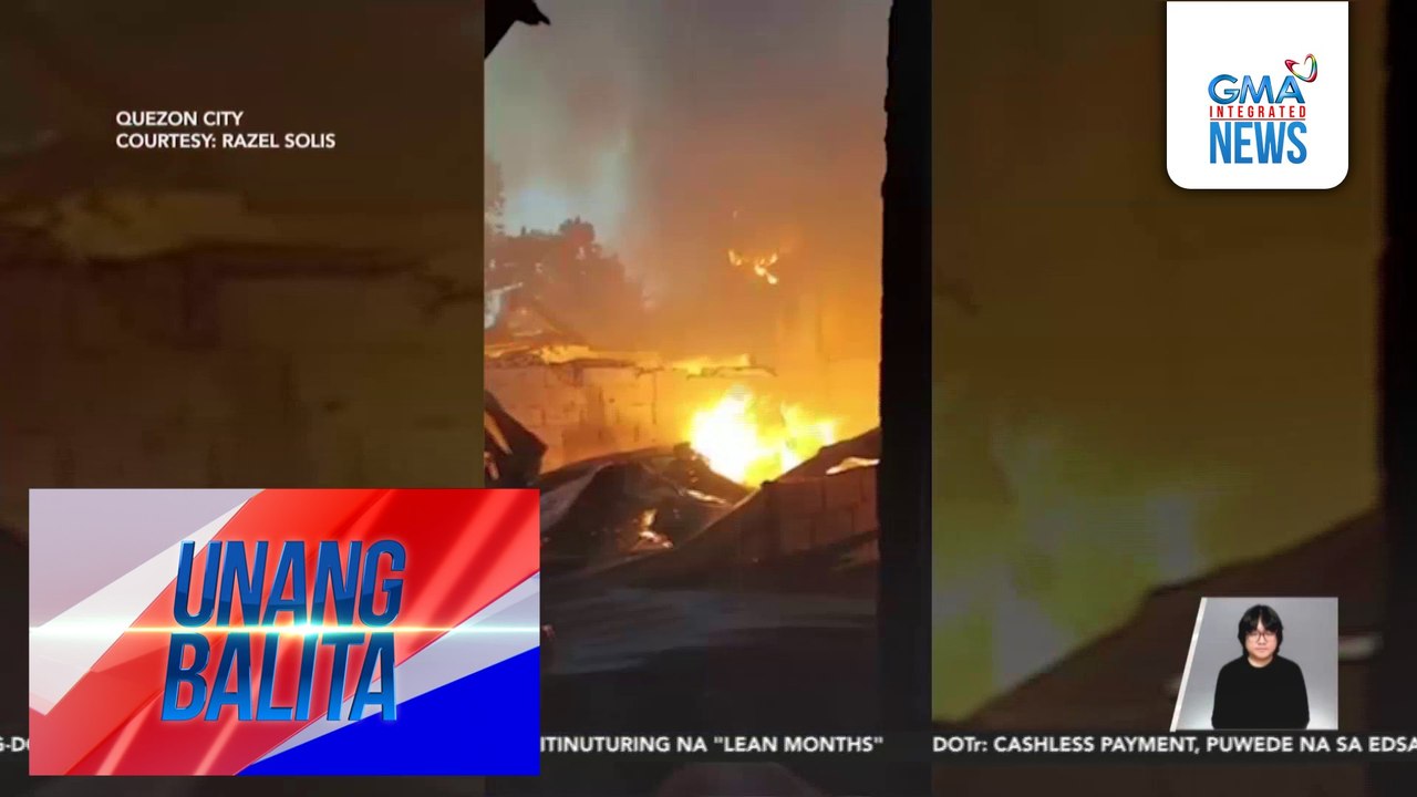 Residential area sa Brgy. Culiat, nasusunog | Unang Balita