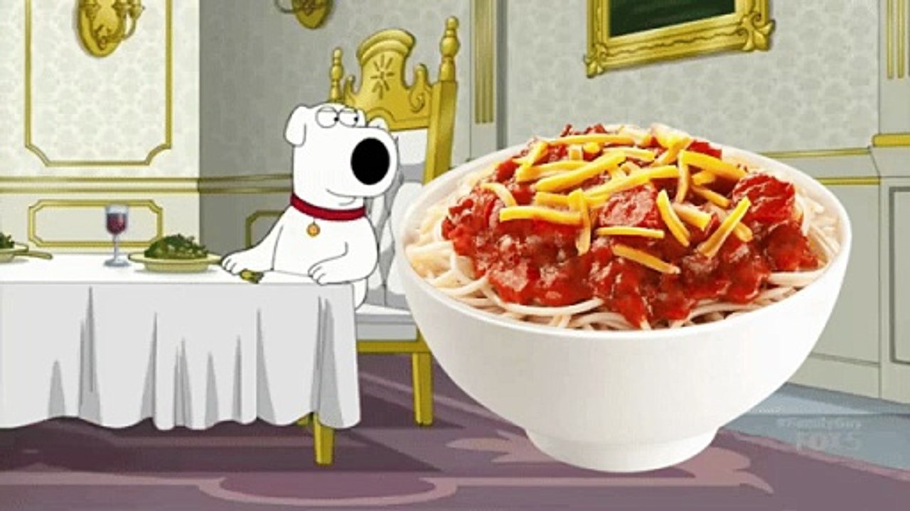 Stewie Turns Into Spaghetti For Some Reason...