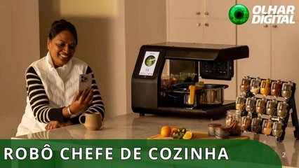 Robô usa IA para preparar refeições enquanto você trabalha