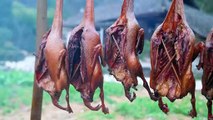 Smoking Authentic Cured Duck in the Wild! It Can Perserve a Whole Year!