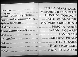 Corruption (1933) Evalyn Knapp, Preston Foster, Charles Delaney